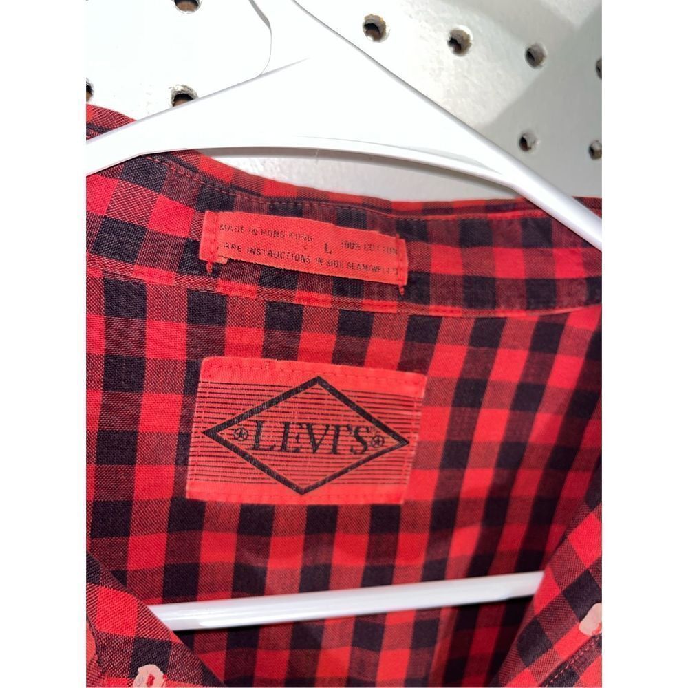 Levi’s vintage checkered button down shirt - Picture 6 of 6